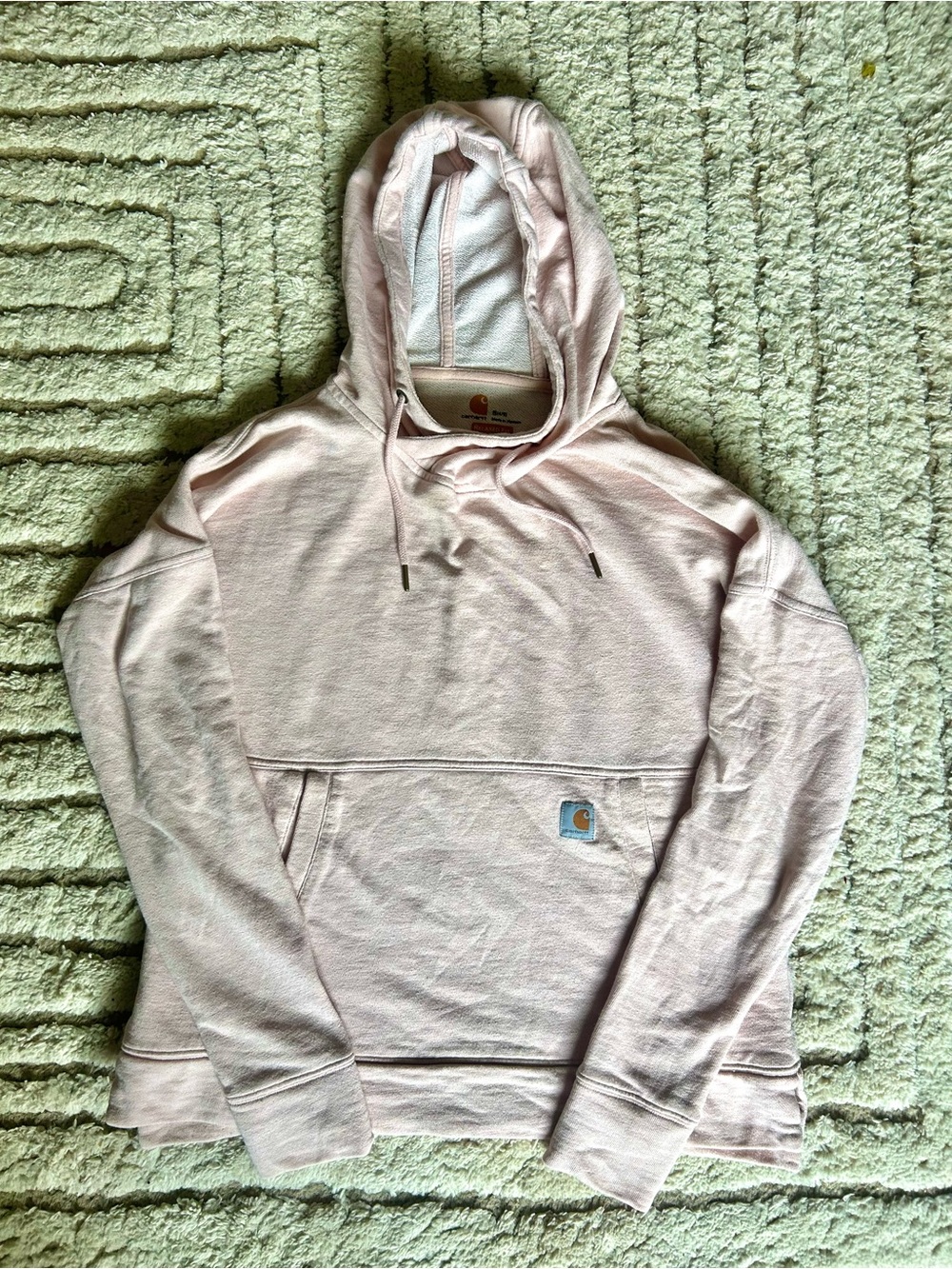 Carhartt Dusty Pink Pullover Hoodie